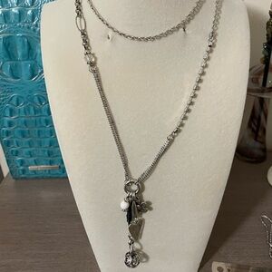 Hand Crafted Silver Charm Necklace